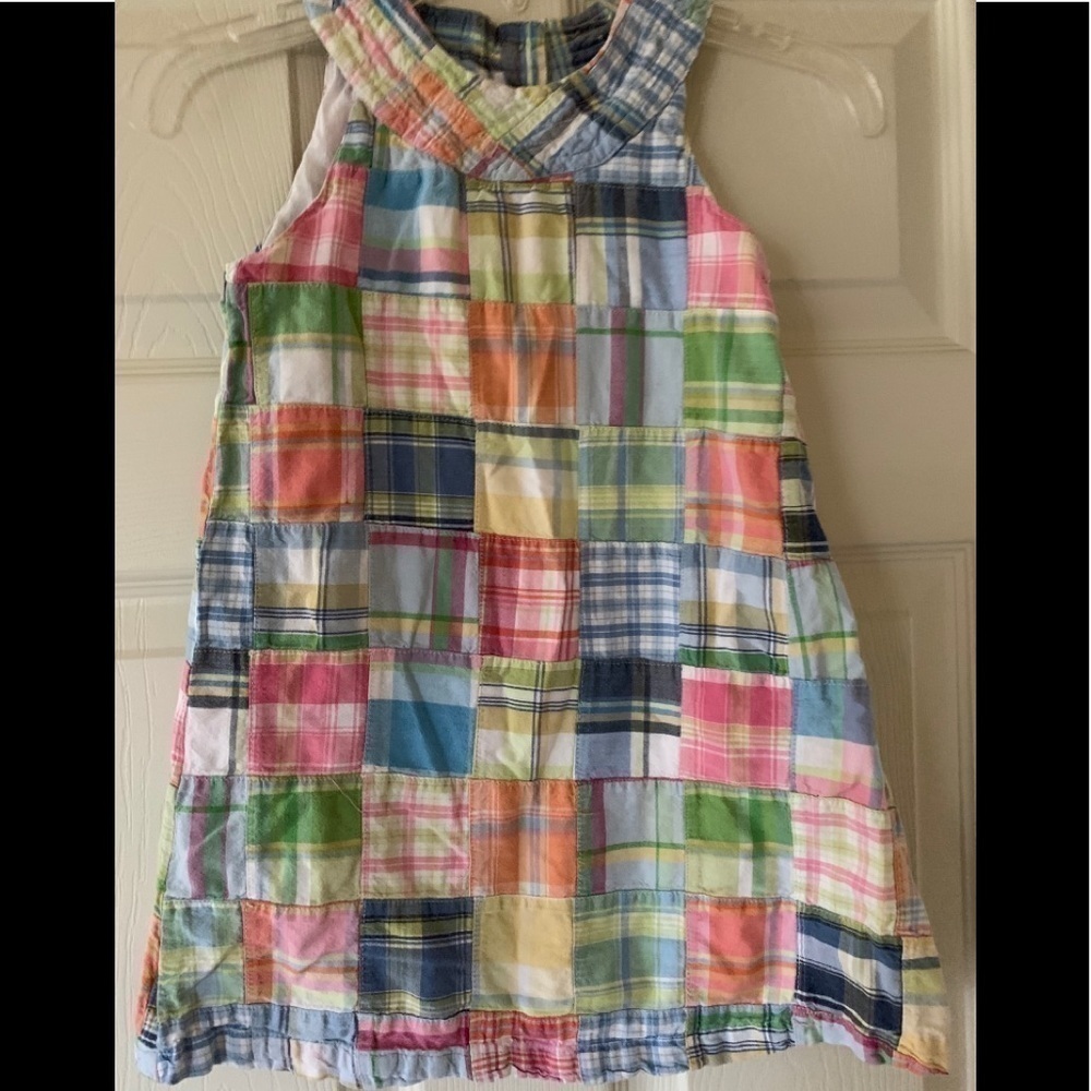 Maggie & Zoe madras dress sz S